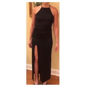 Forever 21 Black Formal Maxi Dress